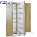 Tall Sliding Basket Storage Shelf Racks Pantry Unit